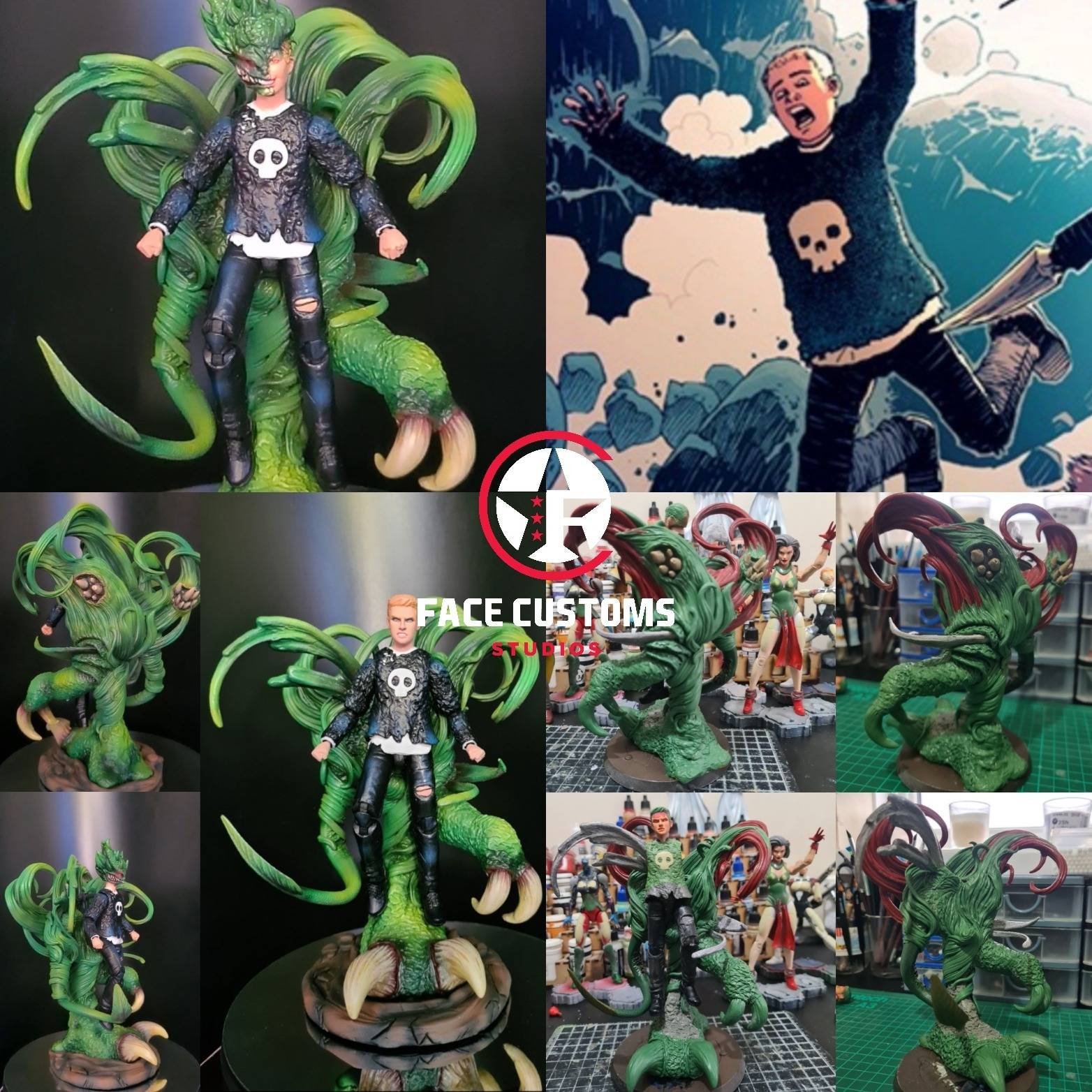 Cullen Bloodstone Face Customs Cullen Bloodstone Customised by
